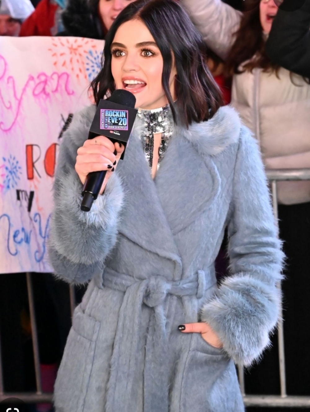 Kate Spade Luxurious Faux Fur Trim Coat - Picture 6 of 6